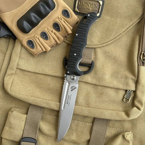 HOKC Folding Survival Knife – Outdoor EDC Tool - Terozi