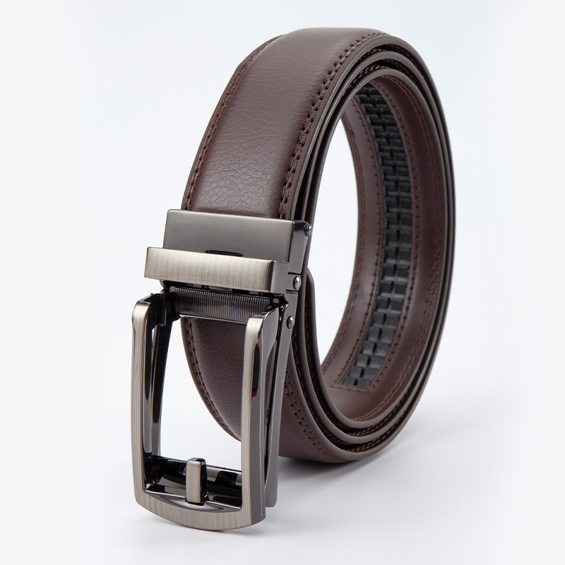 VintageCraft Cowhide Belt – Traditional Buckle & Premium Leather