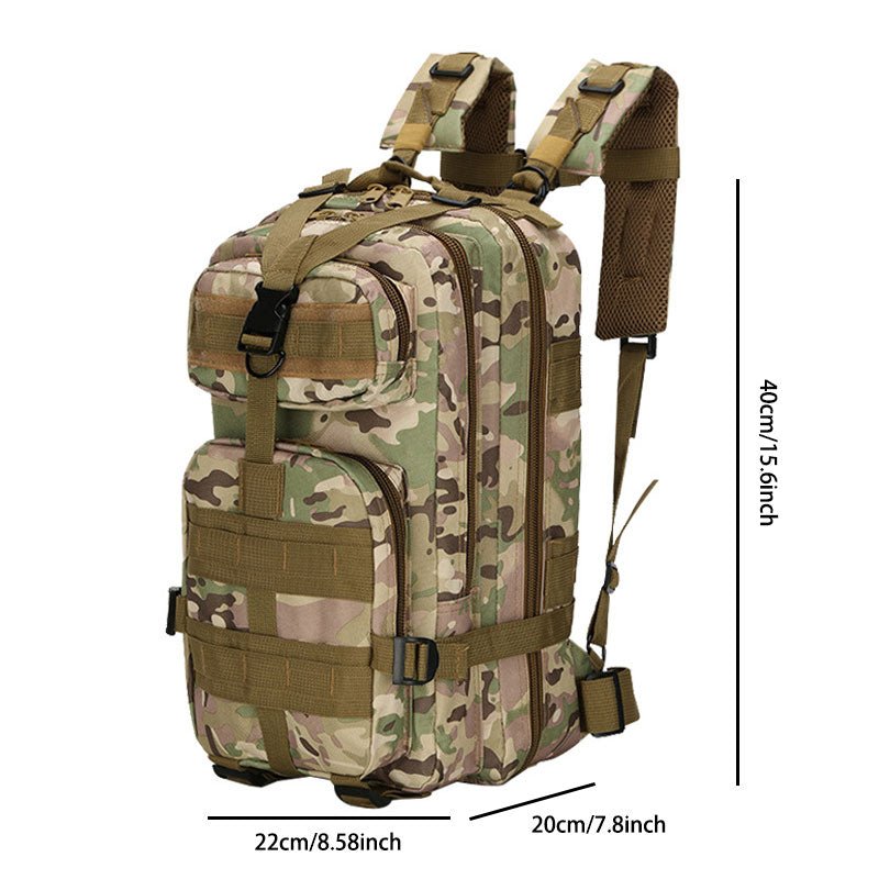 Outdoor Large - Capacity Tactical Backpack: Rugged & Versatile - Terozi