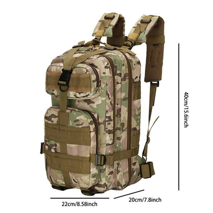 Outdoor Large - Capacity Tactical Backpack: Rugged & Versatile - Terozi