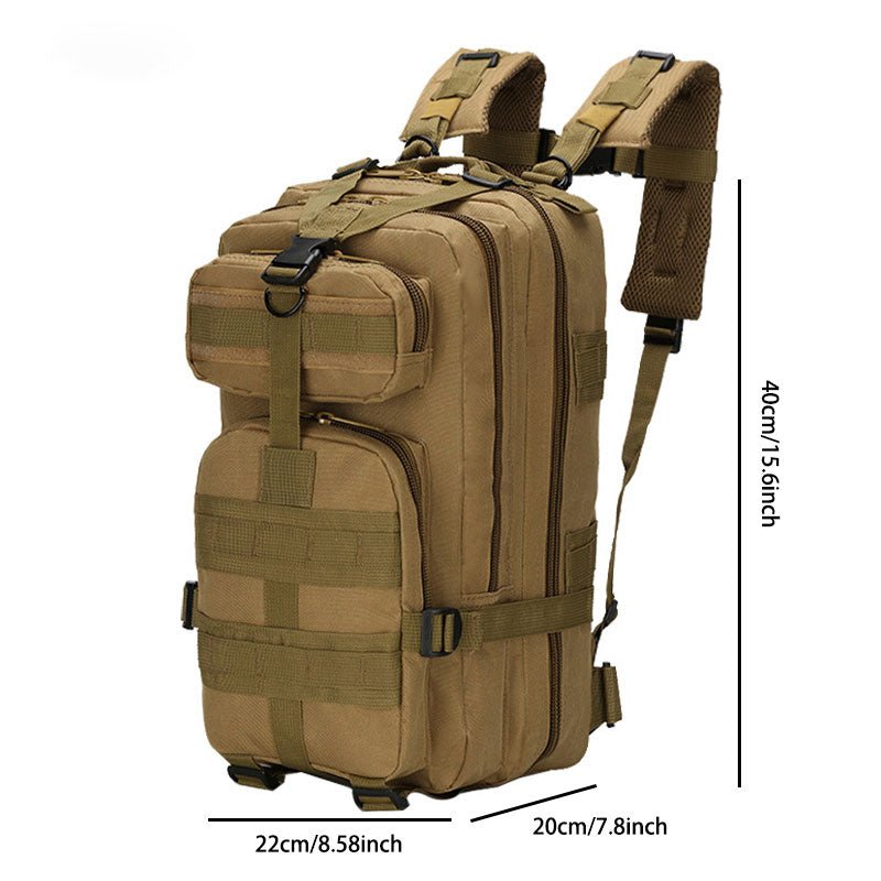 Outdoor Large - Capacity Tactical Backpack: Rugged & Versatile - Terozi