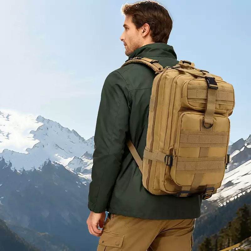 Outdoor Large - Capacity Tactical Backpack: Rugged & Versatile - Terozi