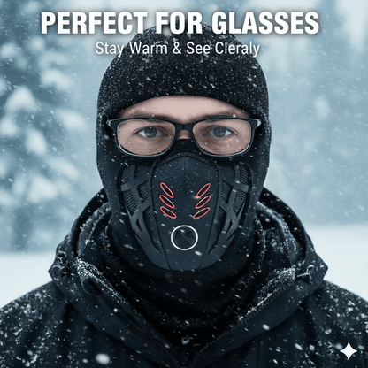 PolarForce Winter Face Mask – Windproof, Anti - Haze & Full Coverage - Terozi