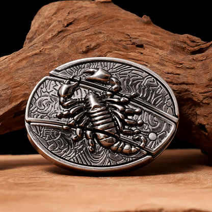 RetroCraft Knife Belt – Classic Leather with Hidden Folding Blade - Terozi