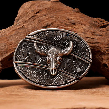 RetroCraft Knife Belt – Classic Leather with Hidden Folding Blade - Terozi