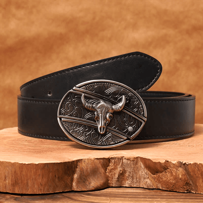 RetroCraft Knife Belt – Classic Leather with Hidden Folding Blade - Terozi