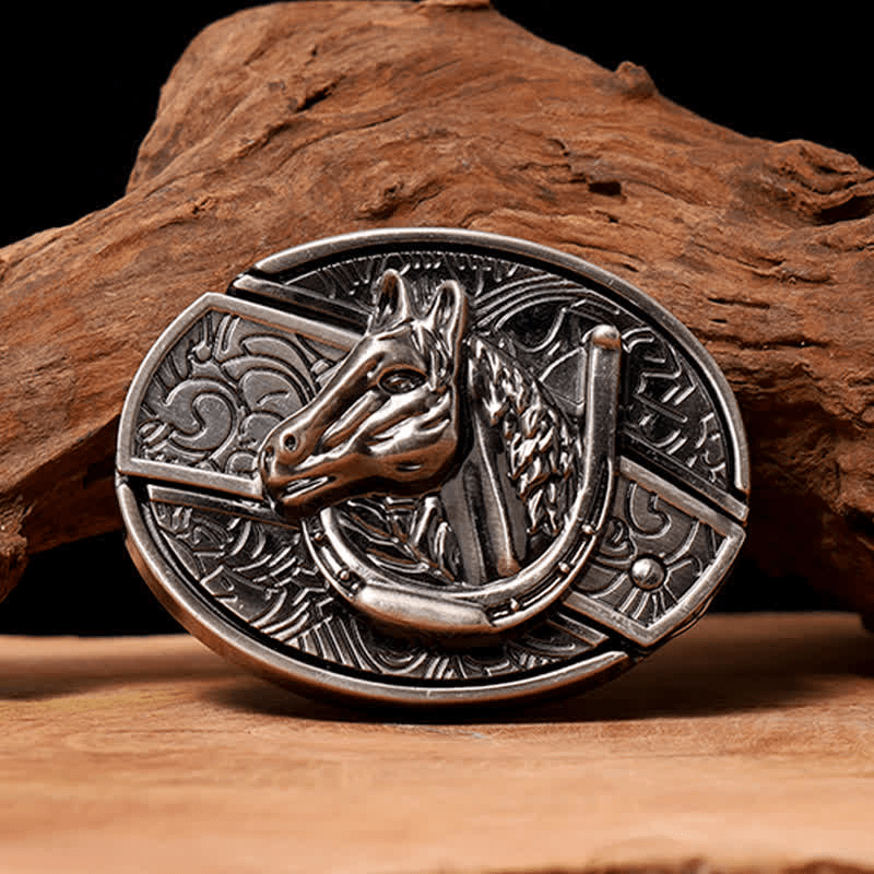 RetroCraft Knife Belt – Classic Leather with Hidden Folding Blade - Terozi