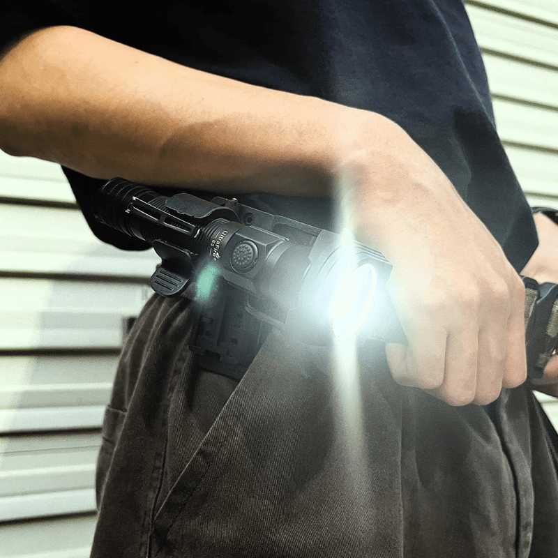 StrikeLite Pro Tactical Flashlight Kit – Combat - Grade Stability with Fixed Mount - Terozi