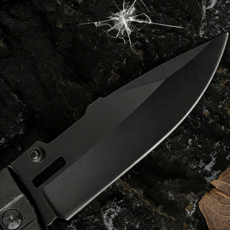 Tactedge Stainless Steel Folding Knife – Outdoor Survival Tool - Terozi