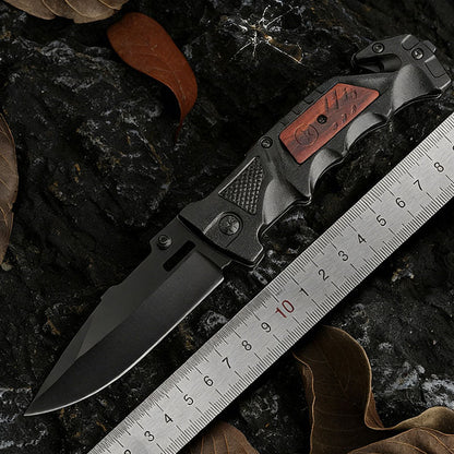 Tactedge Stainless Steel Folding Knife – Outdoor Survival Tool - Terozi