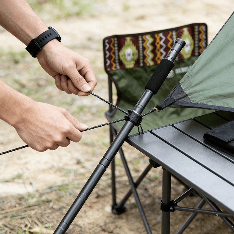 Terozi™ Tactical Trekking Staff — Detachable Survival System - Terozi