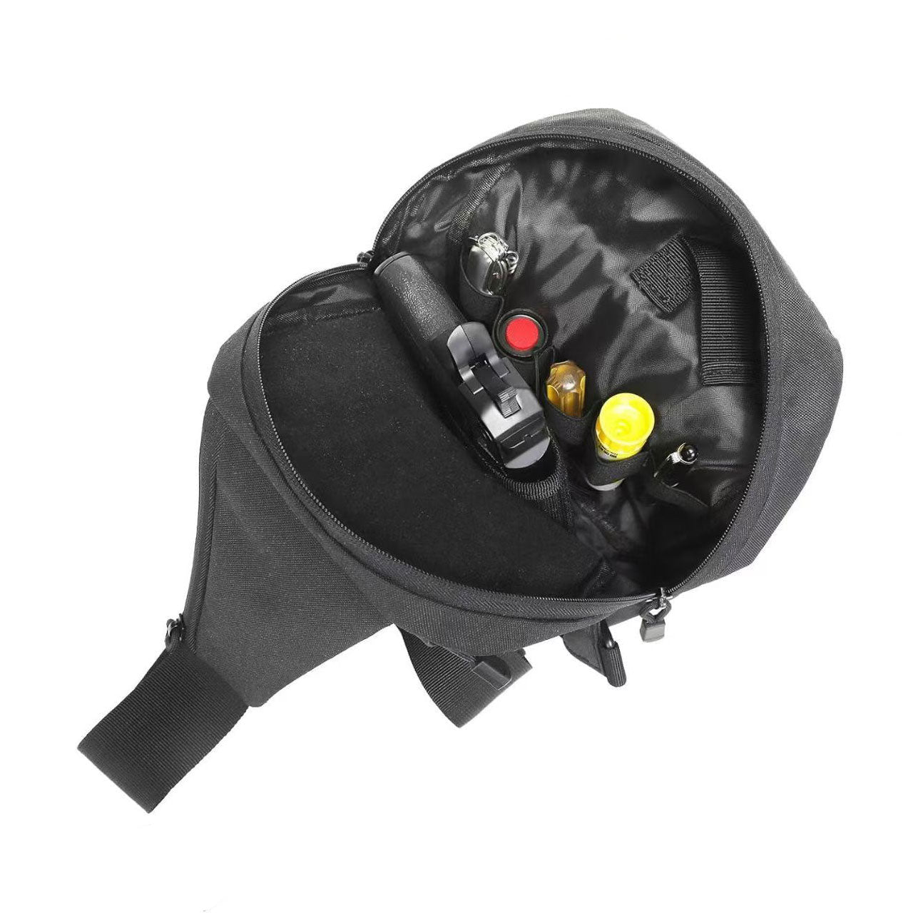 Trailguard Tactical Chest Bag with Holster – Outdoor Multi - Functional Pack - Terozi