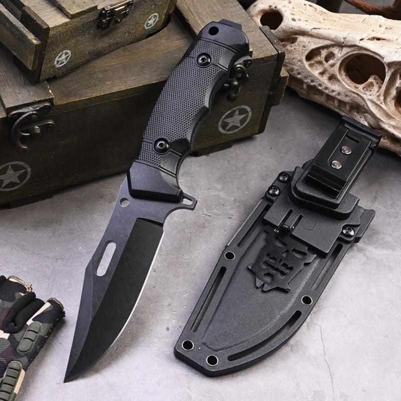 Wildcore Fixed Blade Survival Knife – Outdoor Tactical Tool - Terozi