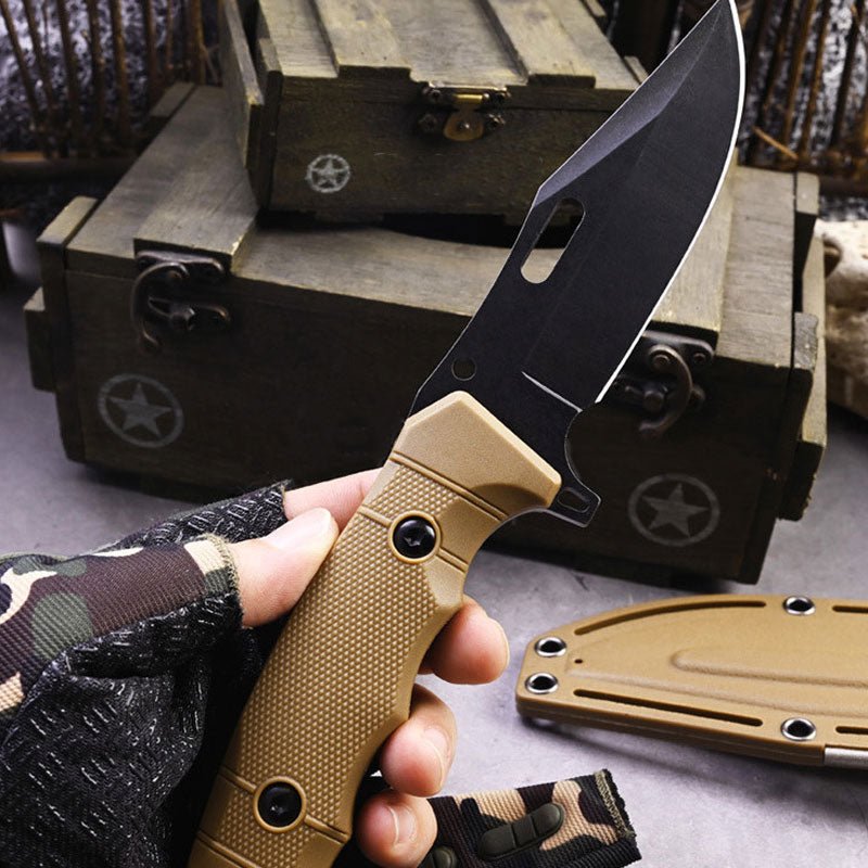 Wildcore Fixed Blade Survival Knife – Outdoor Tactical Tool - Terozi