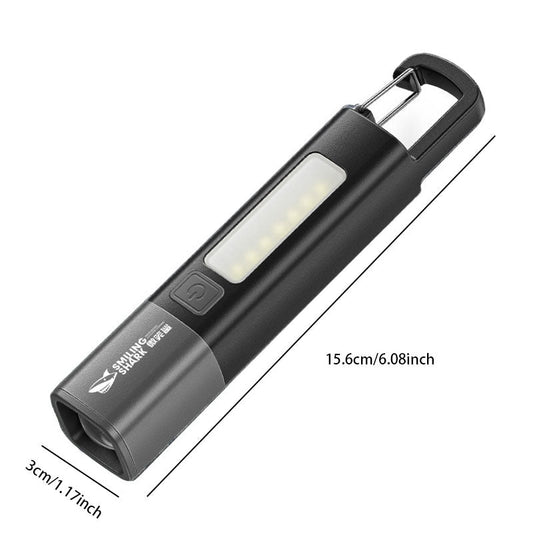 Zoomable Focus High - Lumen Flashlight: 3 Light Modes & Waterproof Design - Terozi
